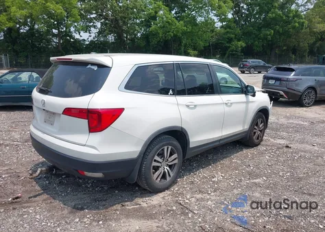 2017 Honda Pilot Ex-L из США, поврежденный, VIN 5FNYF5H56HB003982